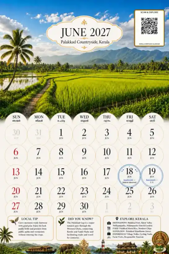 June page featuring Palakkad