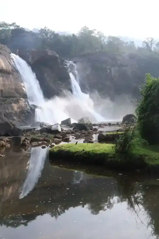 Athirappilly Falls featured on the March calendar page
