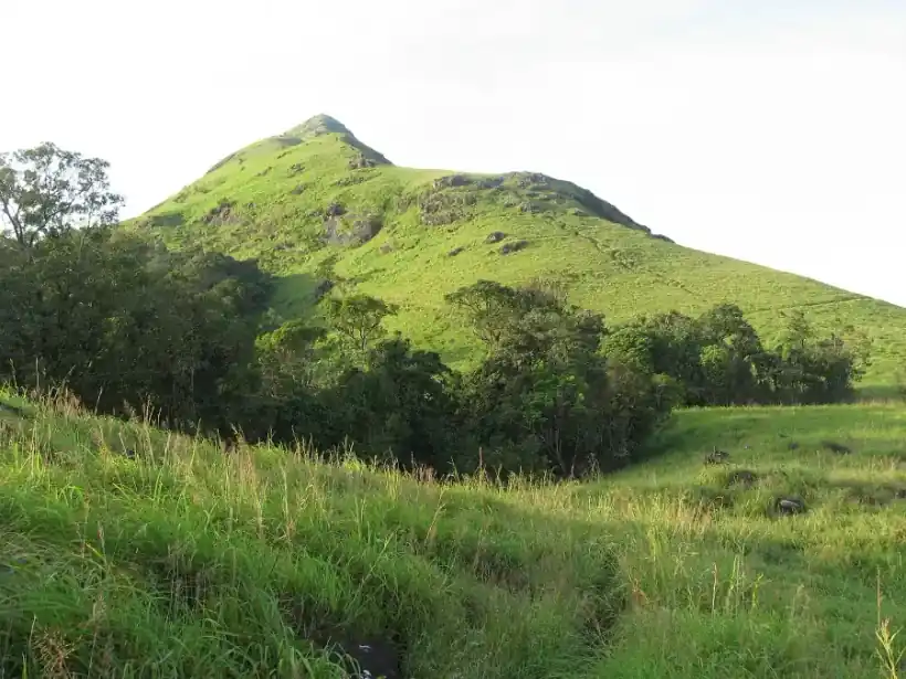 Chembra Peak and the green highlands of Wayanad
